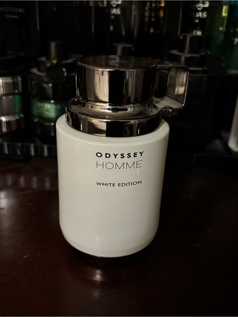 6.7 oz Odyssey Homme White Edition Cologne - White Bottle 6.7oz full